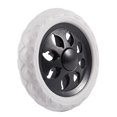 thumbnail image 5 of 3X Rueda de Carrito de Compras Rueda de Espuma de Nucleo de Plastico Negro Blanco, 5 of 5