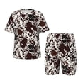 thumbnail image 1 of Balery Cow Skin Conjunto de Pijama Infantil de Manga Corta con Estampado – Ropa de Dormir de Algodón Suave-X-Large, 1 of 6
