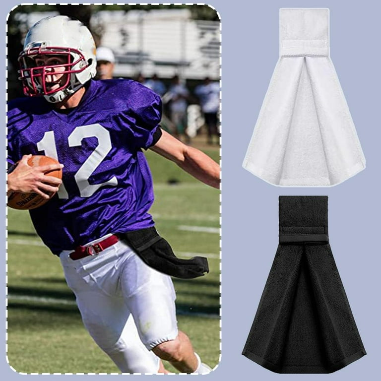 WNPXQNT Football Towel Cotton Football Towel Quarterback Football Field Towel with Hook and Loop Fastener Soft Softball Hand Towels for Pitchers Sport Golf Gym Accessories N1D2 Walmart