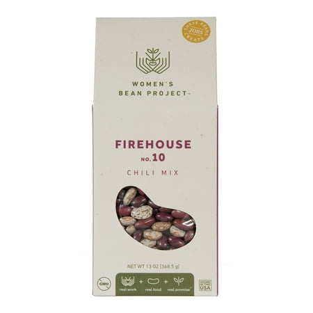 Women's Bean Project Firehouse #10 Chili Mix with Seasoning Packet, 13 oz. box