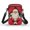 Santa Claus Print, variant on Santa Claus Print Cell Phone Purse, Multi-Purpose Casual Over Shoulder Bags for Shop Travel