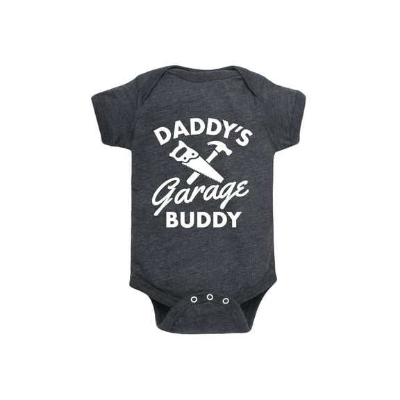 Instant Message - Daddy's Garage Buddy - Infant Baby One Piece
