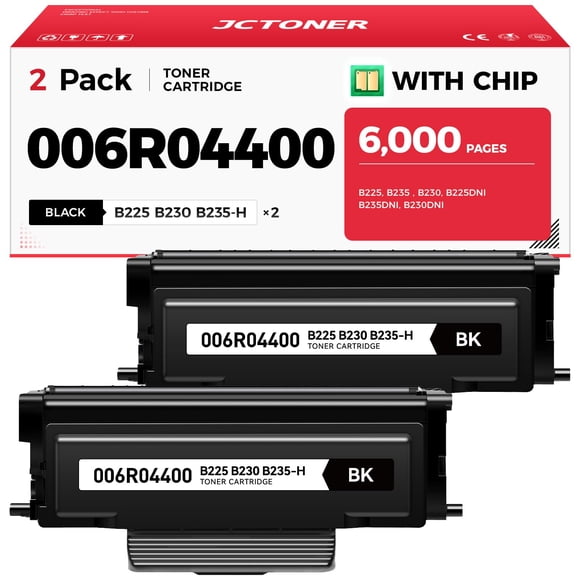 Cartucho de tóner JCTONER B230 B225 B235 negro de alta capacidad, paquete de 2