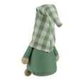 thumbnail image 5 of Northlight 12.25" Spring Gnome with Green Plaid Hat, 5 of 5