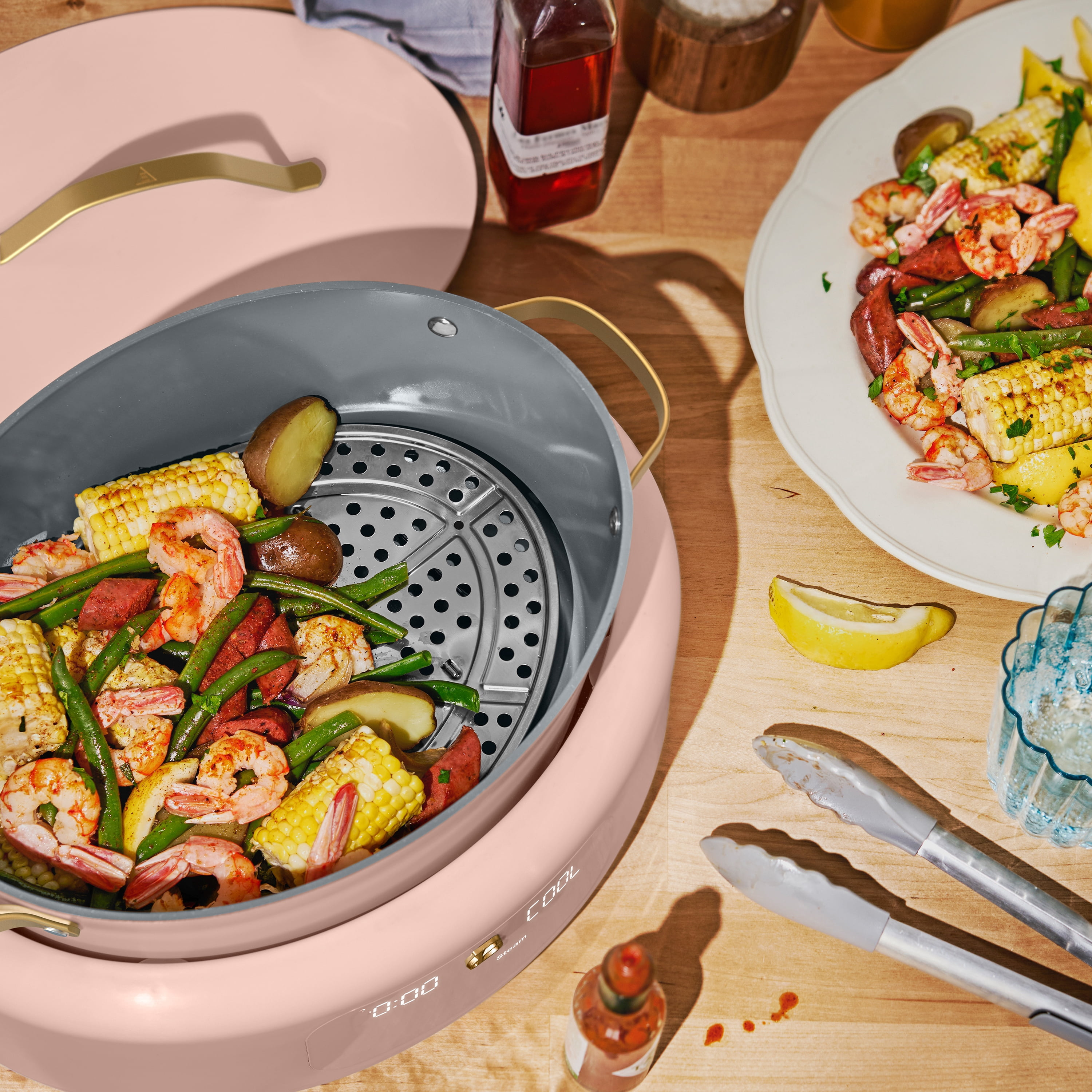 Beautiful 10 in 1, 6 Qt Electric Multi-Cooker, Rose by Drew