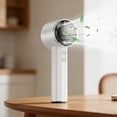 thumbnail image 5 of High-Speed Portable Handheld Fan with Digital Battery Display, USB Rechargeable Mini Fan for Travel, Commute & Outdoor, 5 of 6