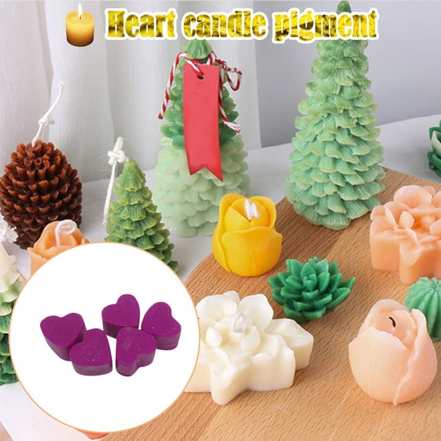 Hexang Chips pour Bougies, Cire de Bougie, un Excellent Choix de Couleurs
