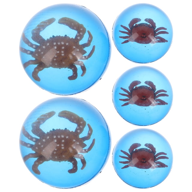 KAKOWELY 5 pelotas de goma para fiestas infantiles, premios de carnaval, fiestas de cumpleaños