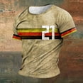 thumbnail image 4 of Big and Tall Shirts for Men Male T Shirt Print Germany Theme T Shirt Casual Crewneck Short Sleeve Big Dress Men Tees Tall Shirts Mens Dark Tee Workout for 3XL, 4 of 6