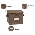 thumbnail image 2 of Keepsakes Dish Storage Box - Stackable, Reinforced Handles, China Storage, Brown, 2 of 9