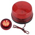 thumbnail image 4 of Lampe de Signalisation d'Avertissement Stroboscopique d'Urgence LED DC12V Lentille Rouge pour RV Camion, 4 of 8