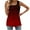 Red, variant on TrendVibe365 Womens Tank Tops Loose Fit Summer Tunic Gradient Split Hem Shirts Sleeveless Tees Blouse Square Neck Tshirts Loose Fit Pullovers Clothes