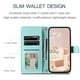 thumbnail image 4 of Funda de cuero a cuadros con tapa tipo billetera para Samsung Galaxy S24 S23 S22 S21 S20 FE S10 Note 20 Ultra 10 Plus 9 8, 4 of 5