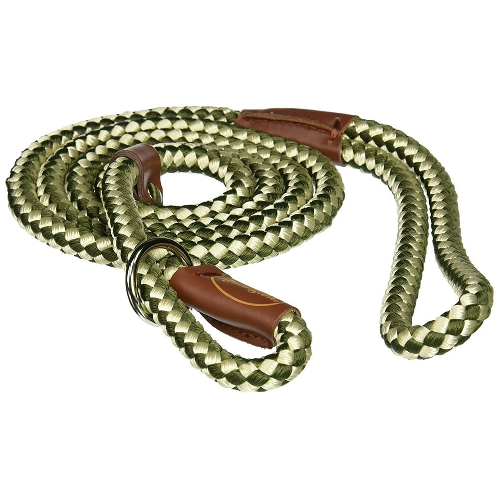 Products DCPR0216GRW Nylon Remington Rope Slip Dog Leash, 6Feet, Green