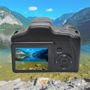 Digital Camera Portable Anti-Shake Vlogging SLR Camera 1080P Ultra HD 16X Digital Zoom Students Cameras 2.4in TFT LCD Screen Mini Compact Camera Video Camera for Teenager,Learner,Beginners N3Q9