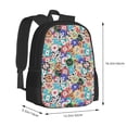thumbnail image 3 of Daiia Colored Casino Chips Backpack for Men and Women -Durable Backpack Large Capacity, Water-Resistant Bag with Adjustable Straps and Laptop Compartment, 3 of 9