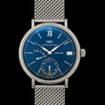 thumbnail image 4 of IWC Portofino Blue Dial Black Leather Mens Watch IW510106, 4 of 4