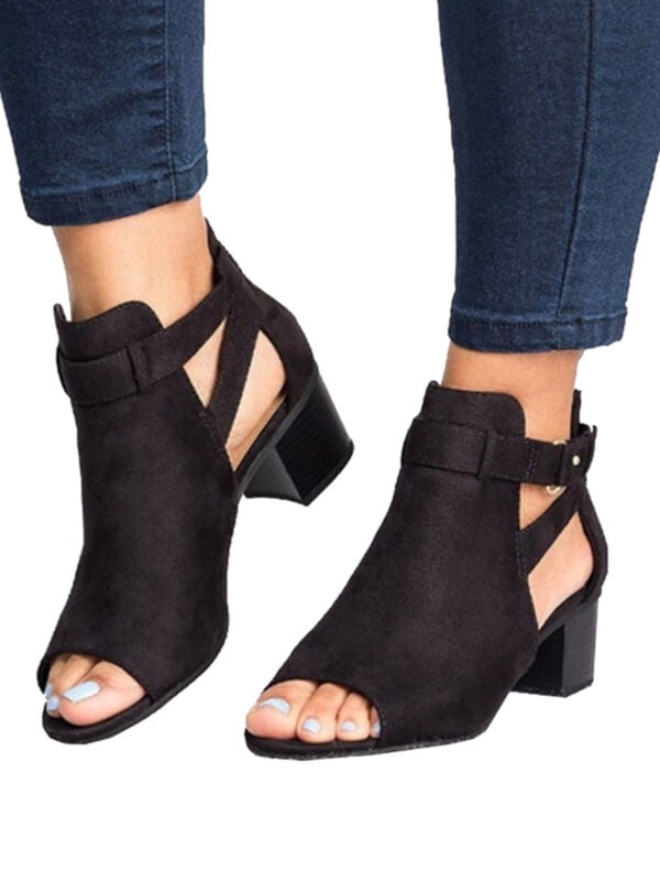 small block heel sandals