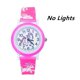 thumbnail image 1 of 2022 nuevo diseño de unicornio Flash reloj para niños con luces jalea correa suave dibujos animados Pony reloj niño niña niños relojes de cuarzo reloj Gao Jinjia LED, 1 of 2