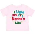 thumbnail image 3 of Inktastic Christmas I Light Up Nonna's Life Boys or Girls Toddler T-Shirt, 3 of 5