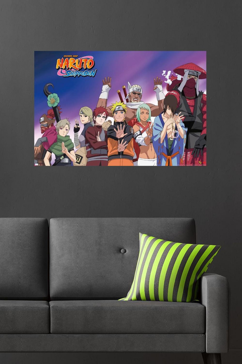Naruto Shippuden - Together Wall Poster, 22.375" x 34"