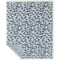 thumbnail image 2 of Crafted by Catherine  Print Cozy Knit Throw Blanket 60" x 70" Inches, Soft  Decorative Throw for Couch Bed Sofa Travel,  Blue, 2 of 8