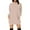 Beige, variant on Women Ladies Casual Loose Long Sleeve Hooded Solid Color Dress Versatile Sundress Flowy 2025 Elegant Classy Dresses