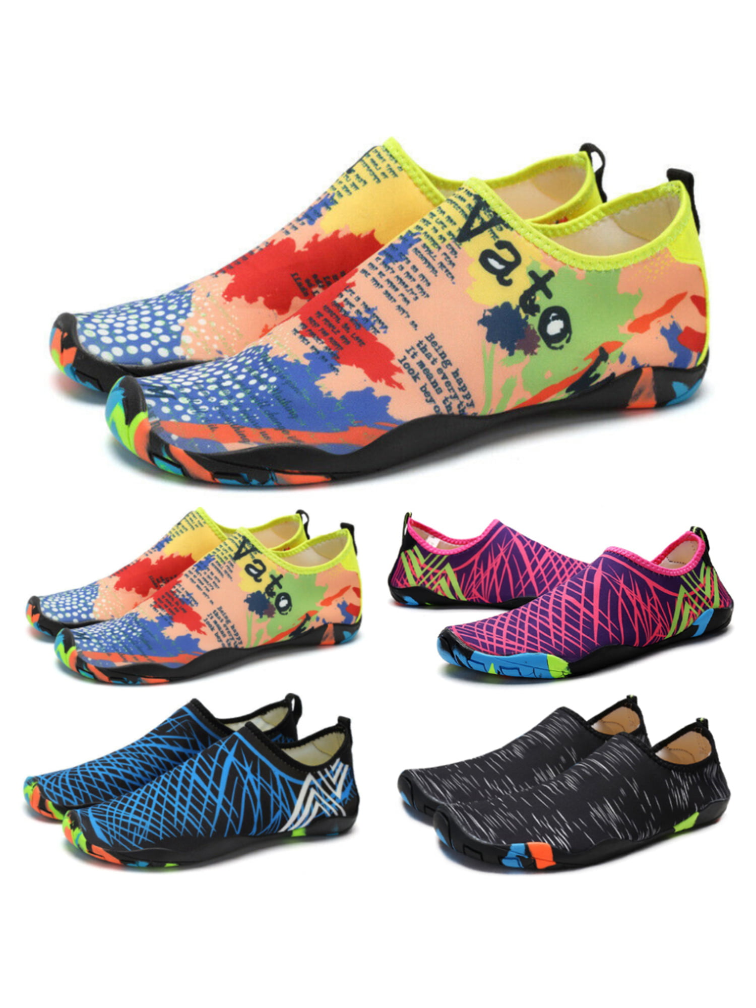 Mens Non Slip Sea Snorkeling Swimming Beach Outdoor Surfing Wading Shoes Casual 