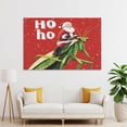 thumbnail image 4 of Canvas Print Santa On Praying Mantis Canvas Prints Wall Art Santa Riding Mantis Canvas Wall Decor for Bedroom 20x30inch for Bedroom Kids Room Unframed Wall Decor, 4 of 8