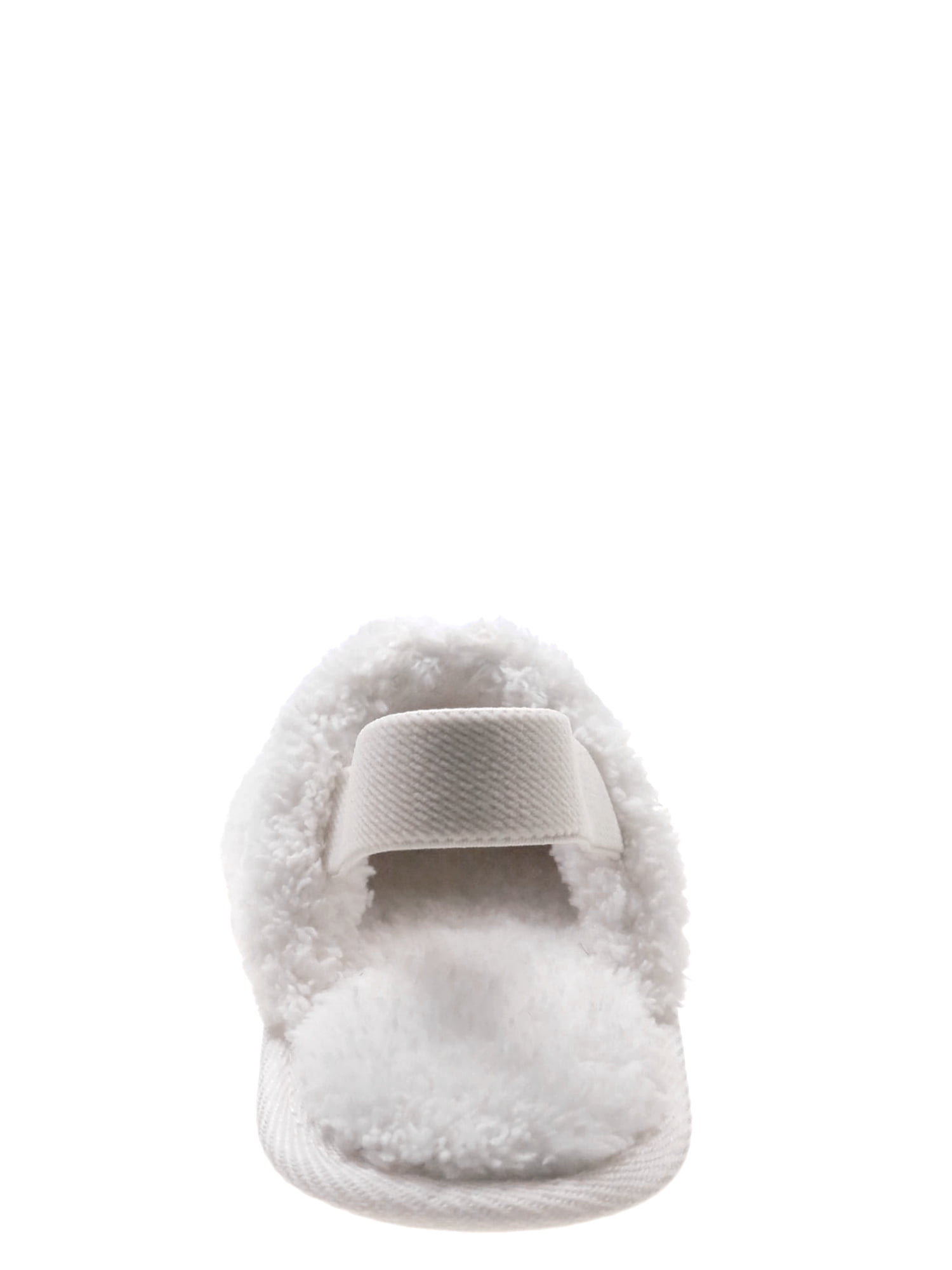 Wonder Nation Toddler Girls Scuff Flower Slippers
