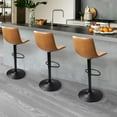 Vitesse Bar Stools Set of 4 Modern Swivel Bar Chairs, Barstools Counter Height with High ...