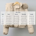 thumbnail image 3 of Smupbvky Womens Puffer Jacket with Faux Fur Hood Cropped Zip Up Warm Winter Coat Long Sleeve Quilted Outerwear (M, Khaki), 3 of 9