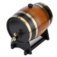 thumbnail image 1 of Wood Wine Barrel,3L Large Capacity Retro Wine Container Wine Bucket Modern Innovation, 1 of 8