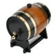 thumbnail image 3 of Barril de vino, barril de vino de madera retro de gran capacidad de 3L Contenedor de vino Diseño fácil de usar, 3 of 8