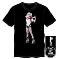 thumbnail image 2 of Dr. Harleen Frances Quinzel Harley Quinn Suicide Squad Men's Black T-Shirt Tee Shirt-XX-Large, 2 of 2