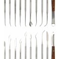 thumbnail image 3 of 10 piezas de herramientas de tallado de cera de acero inoxidable de doble extremo para esculpir y esculpir arcilla, kit de herramientas de esculpir cerámica DIY, espátula de cincel y estuche de transp, 3 of 5
