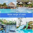 thumbnail image 4 of Dmlowu Pool Net, Long-Lasting Durability Pool Skimmer Net, Pool Skimmer for Cleaning Pools, Hot Tubs, Spas, Pools for Kids Adults Pool Net Skimmer, Blue Pool Net for Cleaning, 4 of 8