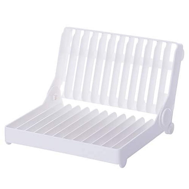 Escurridor de platos plegable de plástico industrial de alta calidad para almacenamiento multifuncional de utensilios de cocina, reemplazo directo para ahorrar espacio y promover el orden en la cocina