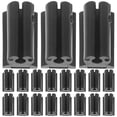 thumbnail image 3 of 50pcs U Shaped Plastic Chair Leg Protectors, Non Slip Furniture Feet Caps, Easy Installation Tubing Covers for Hardwood Floor Scratch Protection, 3 of 4