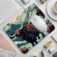 thumbnail image 2 of Yak Printed Square Gaming Mouse Pad, 8.3x9.8 Inch Non-Slip Rubber Bottom Mousepad for Office and Gaming, 2 of 6
