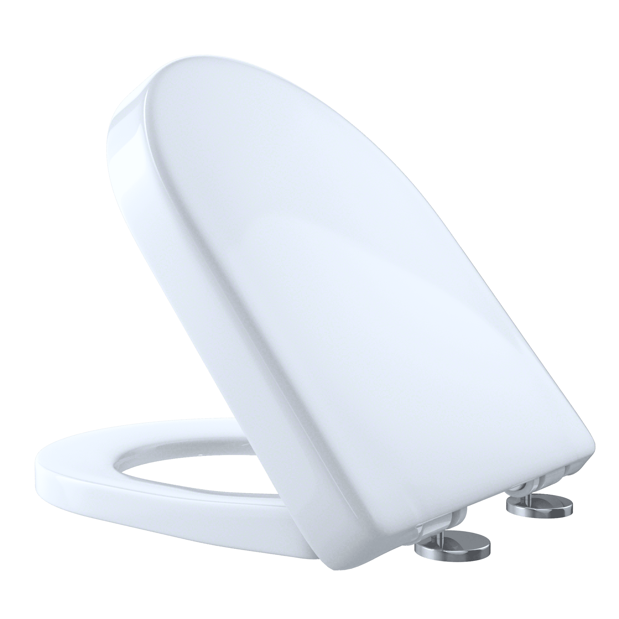 TOTO SS117#01 SoftClose D-Shape Front Toilet Seat Cotton No