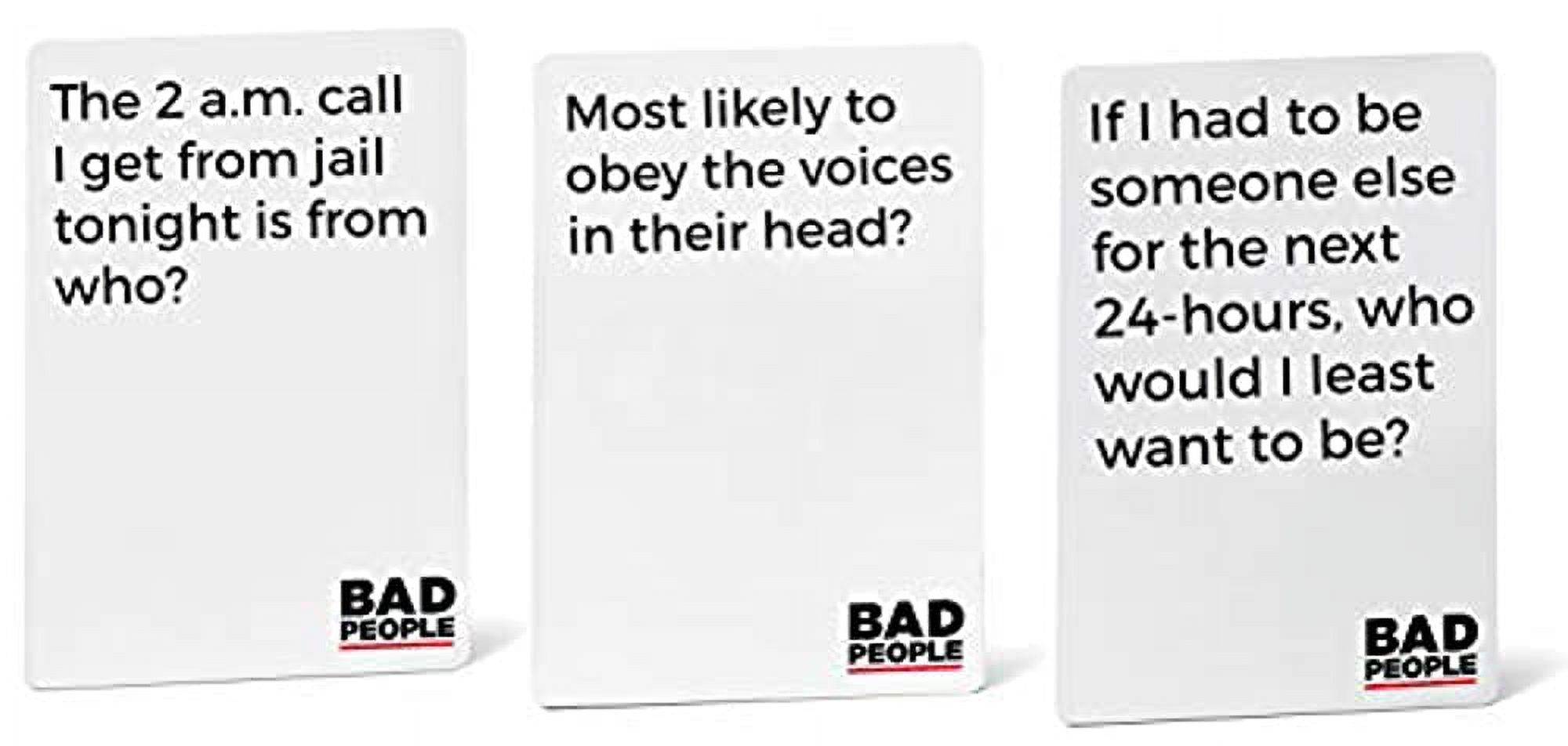 BAD PEOPLE - NSFW Brutal Friends Game Expansion (100 New Questions ...