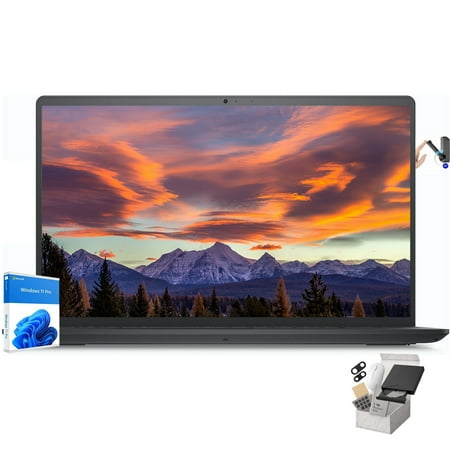 DELL Inspiron 3520 15.6" Touchscreen i7 Laptop, Intel Core i7-1255U, 32GB RAM, 1TB SSD, Numeric Keypad, Webcam, SD Card Reader, HDMI, Wi-Fi, Windows 11 Pro