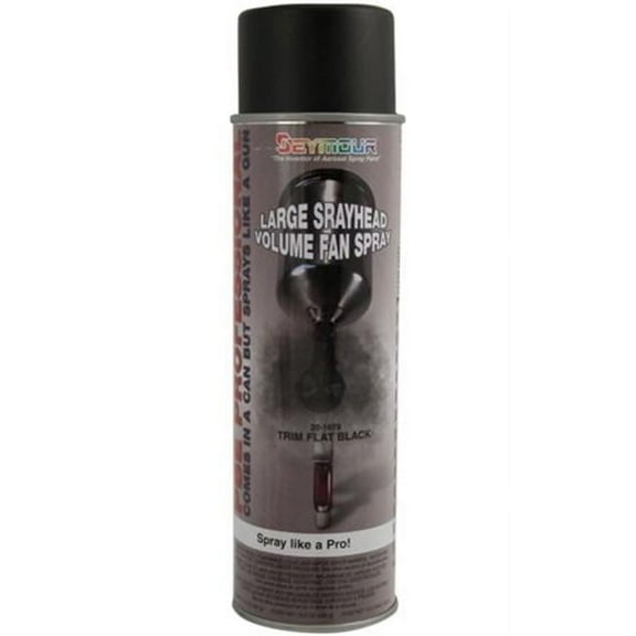 PBE Professional Spray Trim Semi-Gloss Black Paint 20-1679