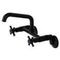 thumbnail image 4 of Kingston Brass Wall Mount Kitchen Faucets With Oil Rubbed Bronze KS423ORB, 4 of 7