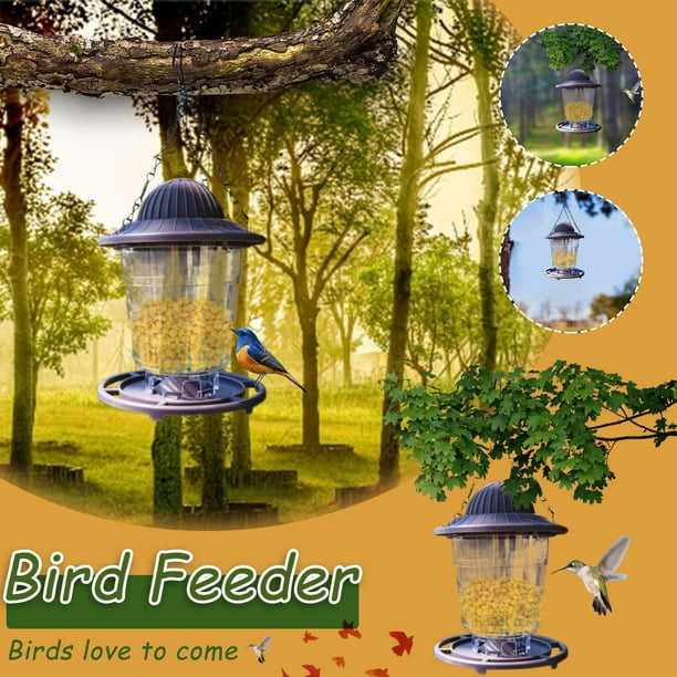 Garden Decor and Tools Hanging Bird Garden Feeder Outdoor Decoration