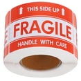 thumbnail image 6 of RENACLIPY Red Fragile Shipping Labels - Heavy Duty Paper Stickers for Package Handling and Caution Warning, and Easy to Use, 6 of 8