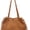 Brown, variant on Suede Shoulder Bag Vintage Drawstring Medium Handbag Slouchy Purse