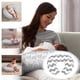 thumbnail image 5 of Funda de almohada de lactancia, para almohadas de lactancia, suave y cómoda, se adapta a la almohada de lactancia estándar para bebés, 5 of 5