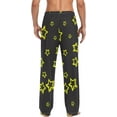 thumbnail image 4 of FREEAMG Star Cotton Pajama Pant for Men, Super Soft Lightweight Lounge Pajama Bottoms Drawstring Sleepwear Pant with 2 Pockets, 4 of 7